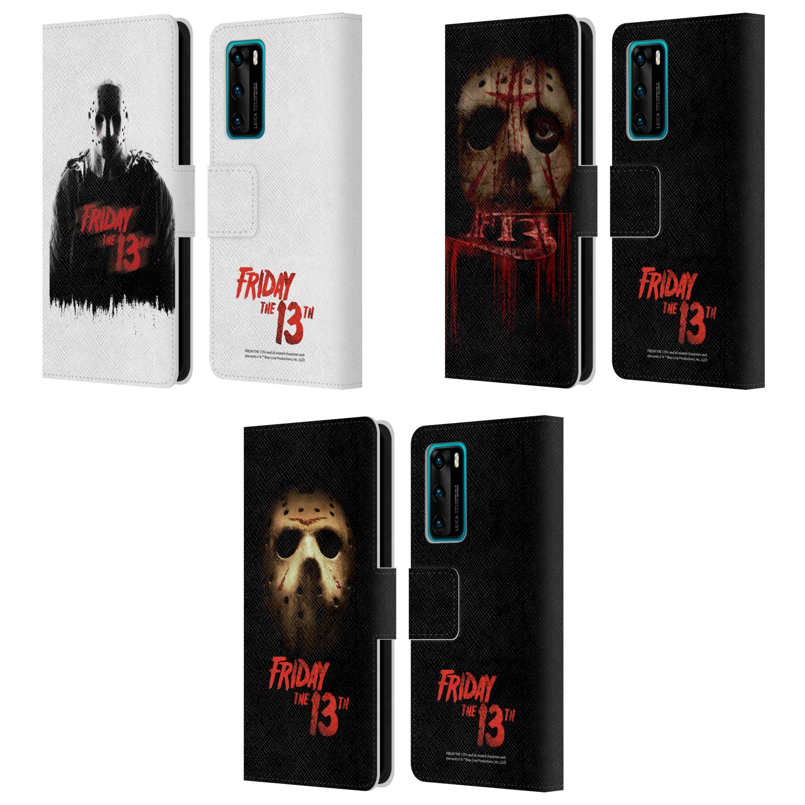 公式ライセンス Friday the 13th 2009 グラフィック レザー手帳型ウォレットタイプケース Huawei 電話 4 スマホケース 全機種対応 グッズ