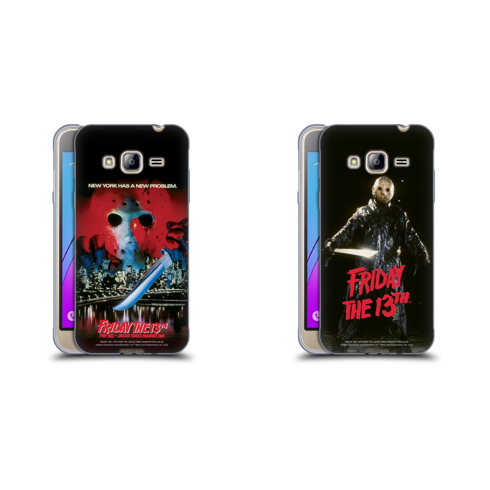 公式ライセンス Friday the 13th Part VIII ジェイソン・テイクス・マンハッタン グラフィック ソフトジェルケース Samsung 電話 3 スマホケース 全機種対応 グッズ ワイヤレス充電 対応 Qi充電