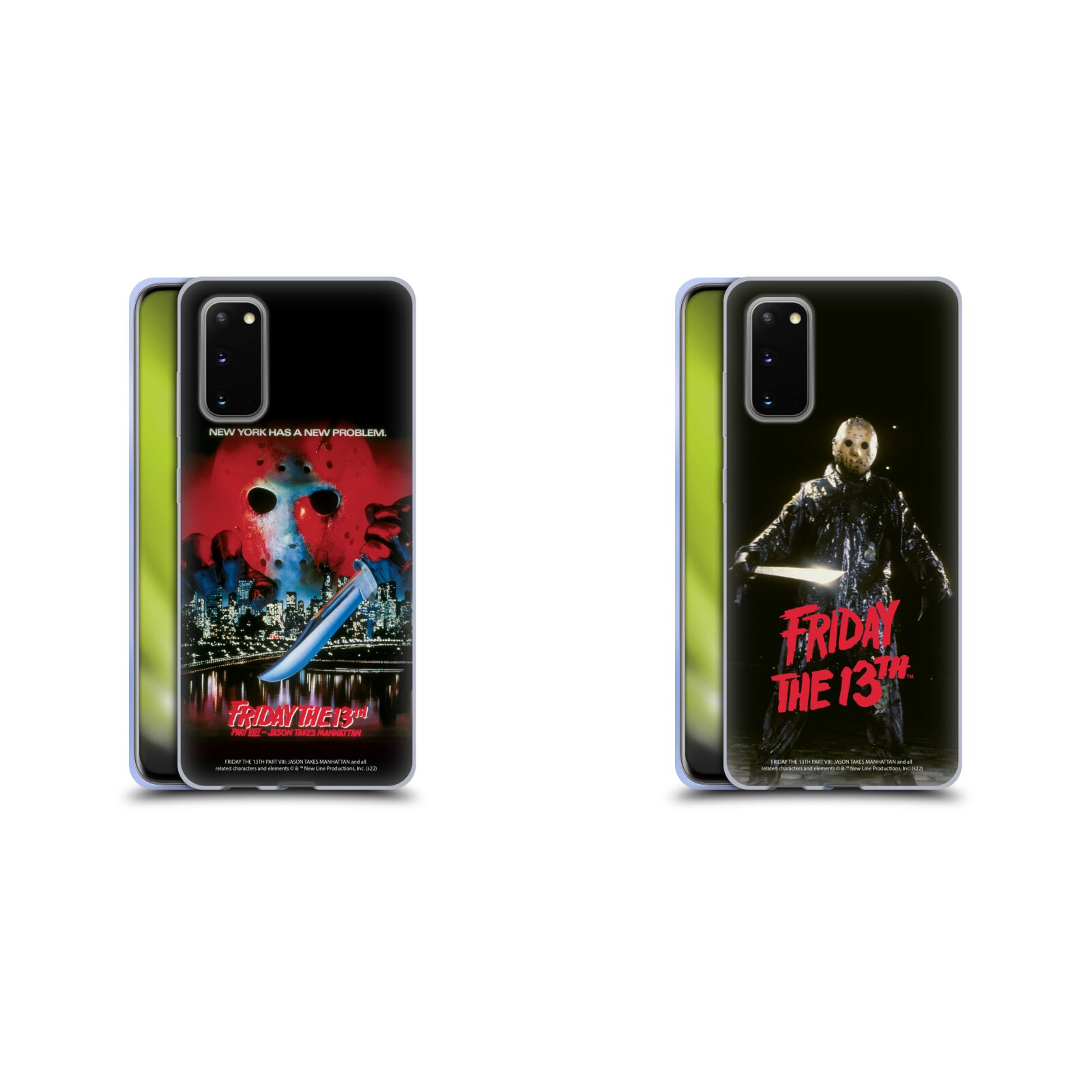 公式ライセンス Friday the 13th Part VIII ジェイソン・テイクス・マンハッタン グラフィック ソフトジェルケース Samsung 電話 1 スマホケース 全機種対応 グッズ ワイヤレス充電 対応 Qi充電