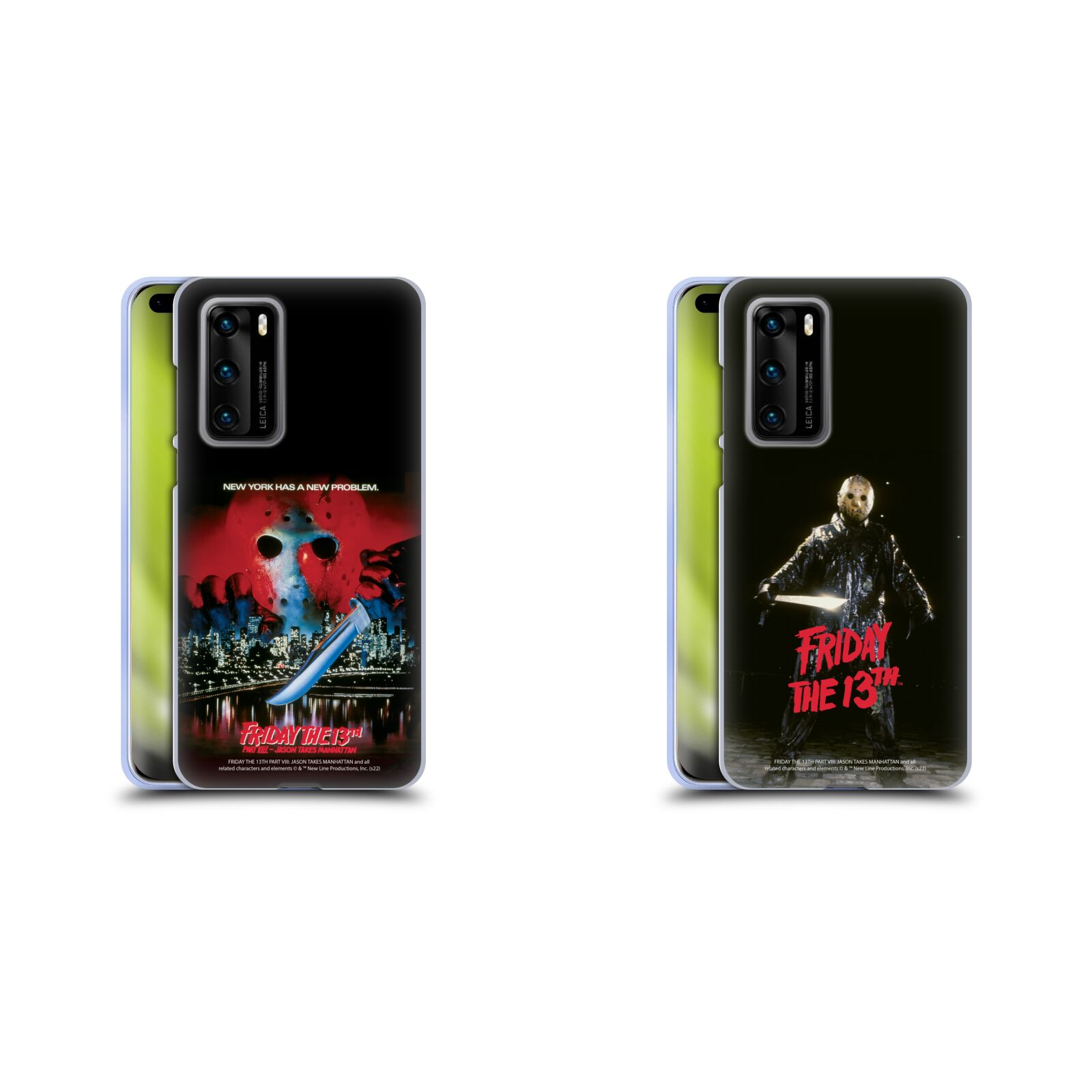 公式ライセンス Friday the 13th Part VIII ジェイソン・テイクス・マンハッタン グラフィック ソフトジェルケース Huawei 電話 4 スマホケース 全機種対応 グッズ ワイヤレス充電 対応 Qi充電