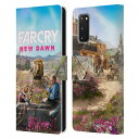 公式ライセンス Far Cry New Dawn キーアート レザー手帳型ウォレットタイプケース Samsung 電話 1 スマホケース 全機種対応 グッズ