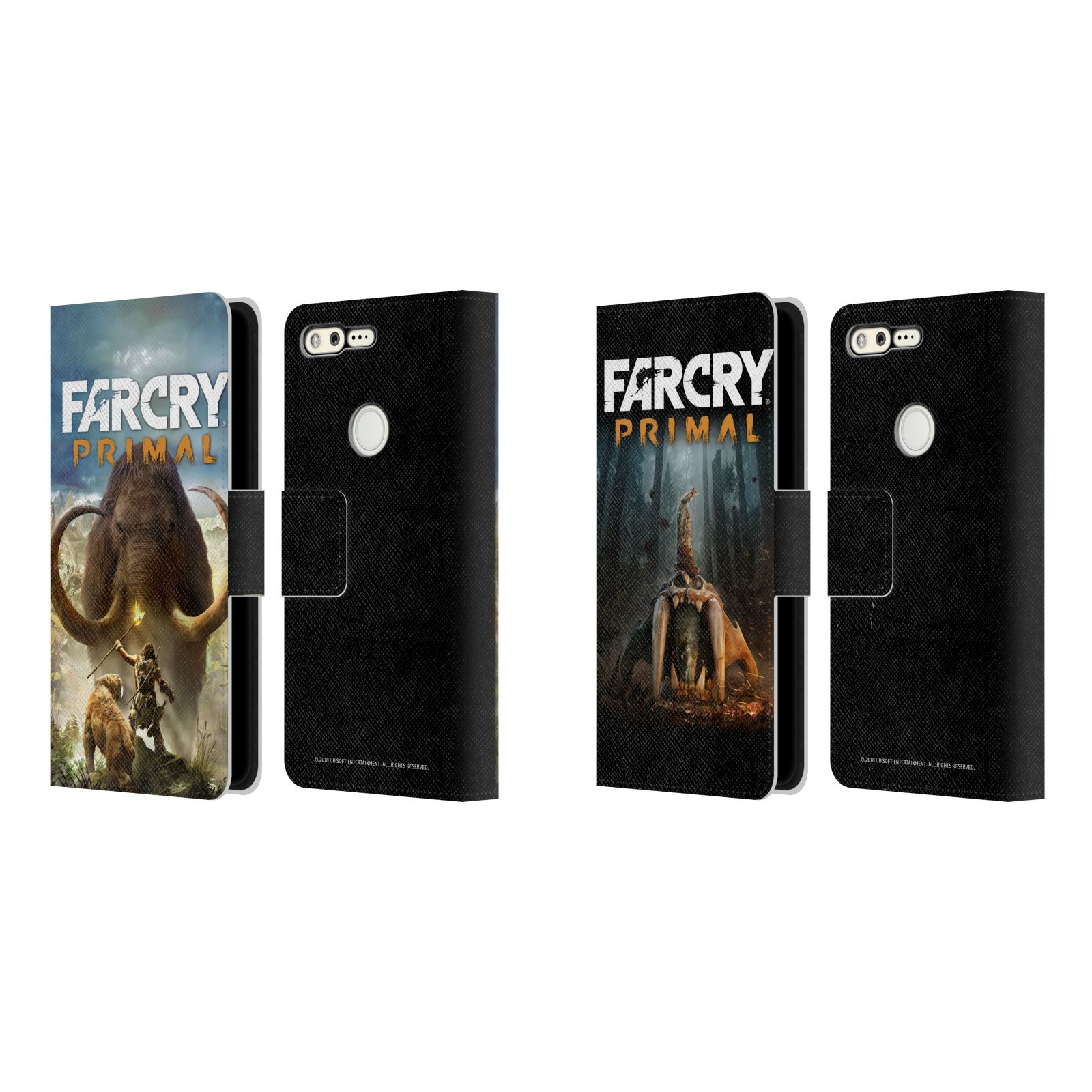 公式ライセンス Far Cry プライマル キーアート レザー手帳型ウォレットタイプケース Google 電話 スマホケース 全機種対応 グッズ