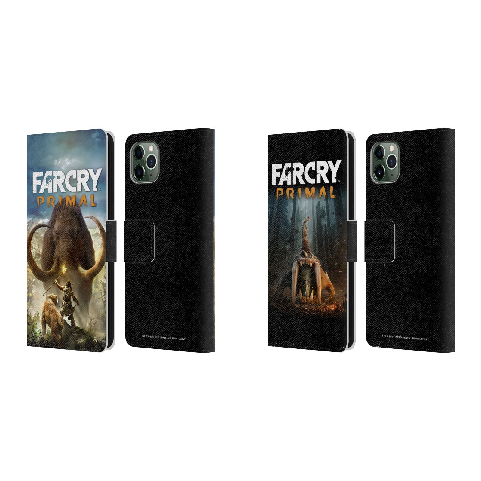 公式ライセンス Far Cry プライマル キーアート レザー手帳型ウォレットタイプケース Apple iPhone 電話 スマホケース 全機種対応 グッズ