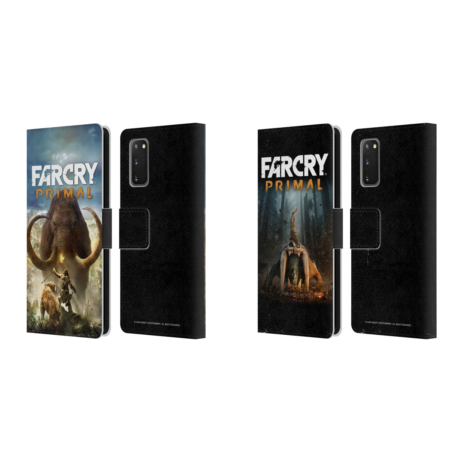 公式ライセンス Far Cry プライマル キーアート レザー手帳型ウォレットタイプケース Samsung 電話 1 スマホケース 全機種対応 グッズ