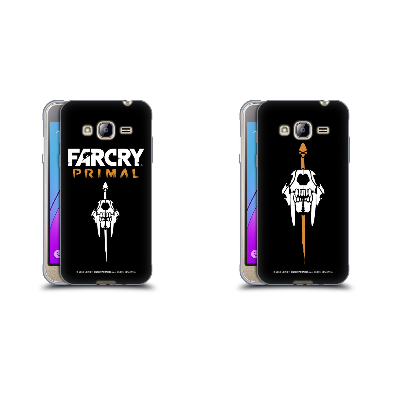 公式ライセンス Far Cry プライマル ロゴアート ソフトジェルケース Samsung 電話 3 スマホケース 全機種対応 グッズ ワイヤレス充電 対応 Qiワイヤレス充電 Qi充電