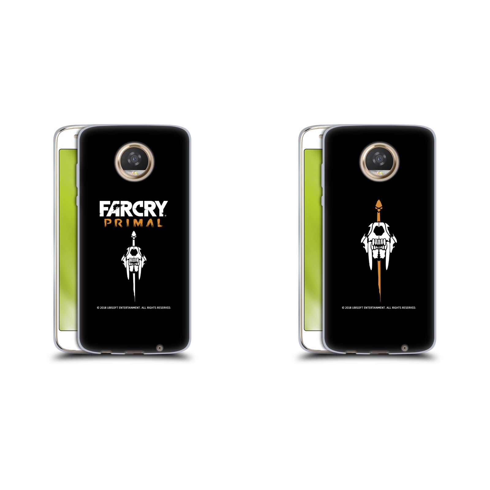公式ライセンス Far Cry プライマル ロゴアート ソフトジェルケース Motorola 電話 スマホケース 全機種対応 グッズ ワイヤレス充電 対応 Qiワイヤレス充電 Qi充電