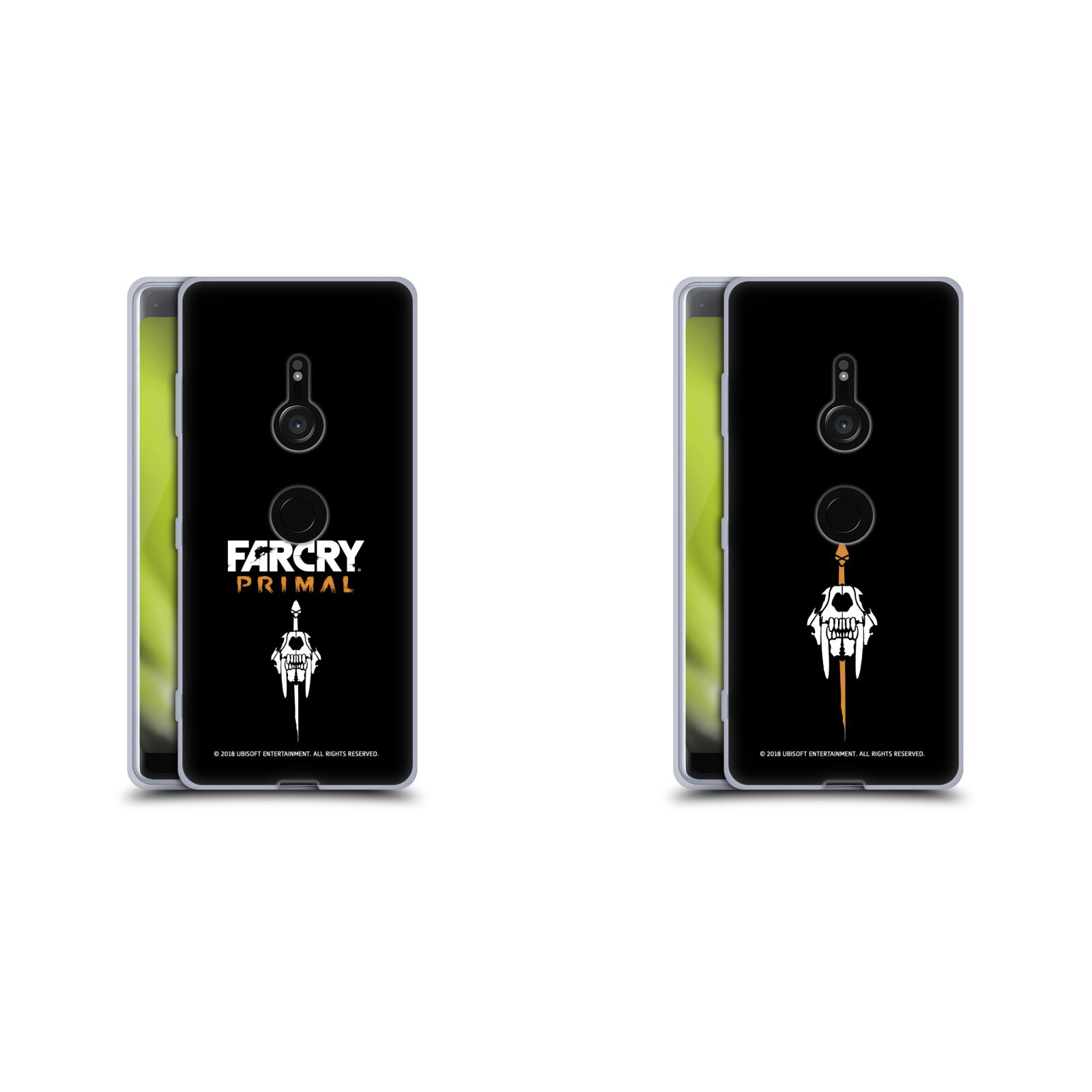 公式ライセンス Far Cry プライマル ロゴアート ソフトジェルケース Sony 電話 1 スマホケース 全機種対応 グッズ ワイヤレス充電 対応 Qiワイヤレス充電 Qi充電