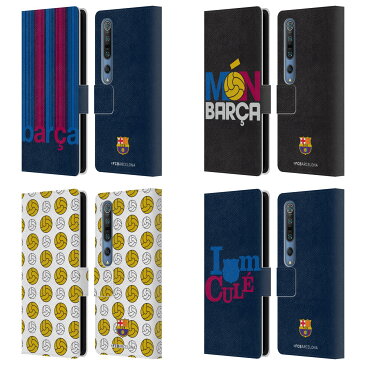 公式ライセンス FC Barcelona チャンピオンズ レザー手帳型ウォレットタイプケース Xiaomi 電話 スマホケース