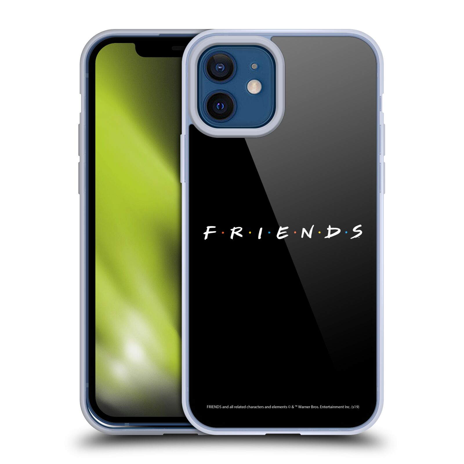 公式ライセンス Friends TV Show ロゴ ソフトジェルケース Apple iPhone 電話 スマホケース