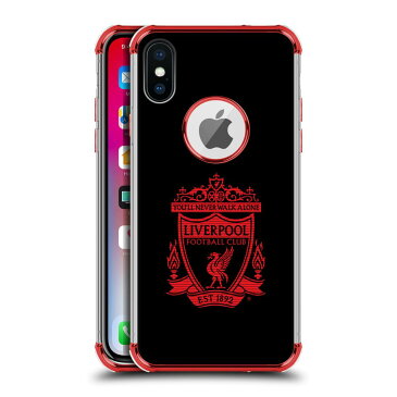 送料無料 公式 オフィシャル LFC公認 LIVERPOOL FOOTBALL CLUB クレスト2 レッド 耐衝撃　ショックプルーフ　フェンダーケース iPhone SAMSUNG LG スマホ ケース サッカー 【楽天海外直送】