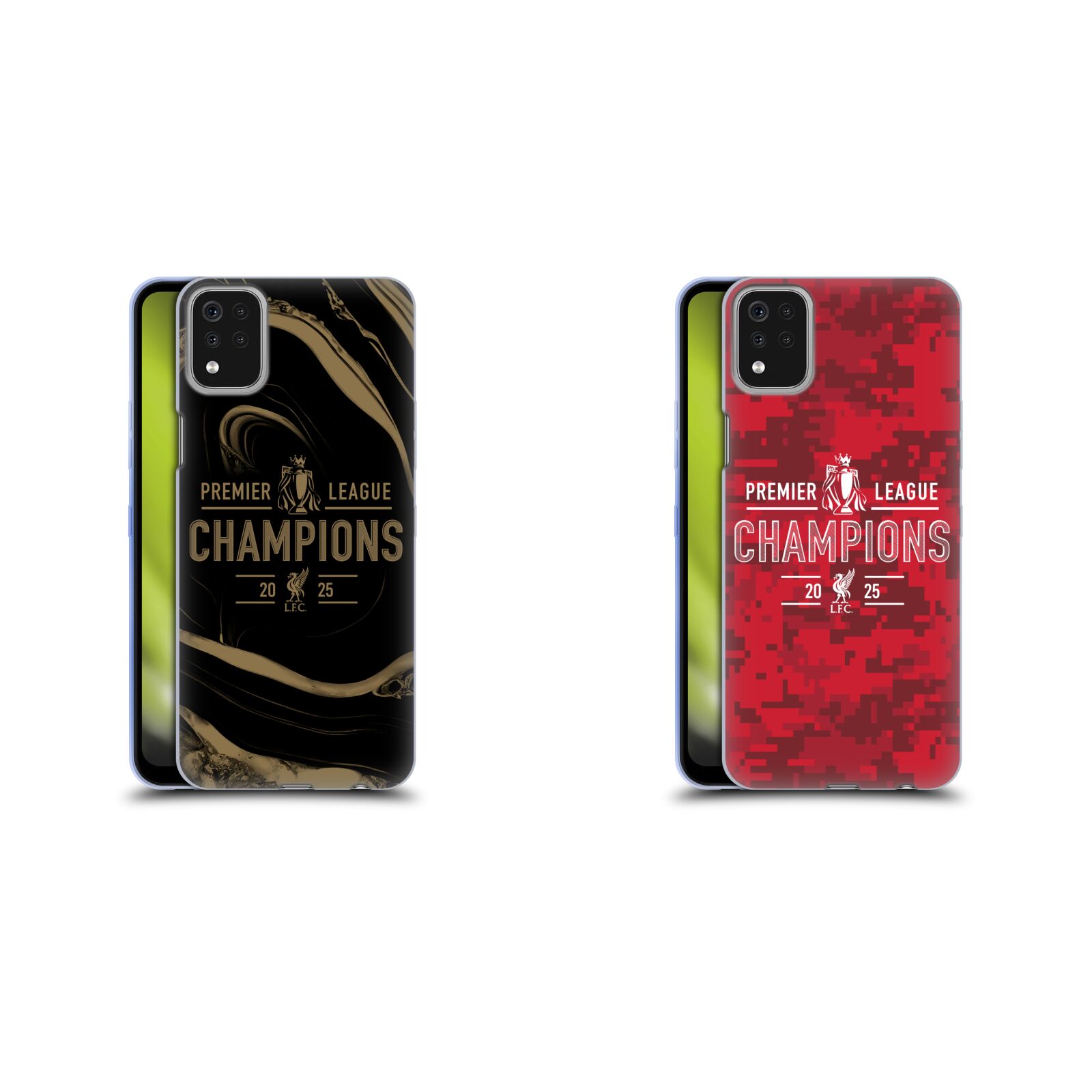 公式ライセンス Liverpool Football Club 2025 プレミアリーグ・チャンピオン ソフトジェルケース LG 電話 スマホケース 全機種対応 グッズ ワイヤレス充電 対応 Qiワイヤレス充電 Qi充電