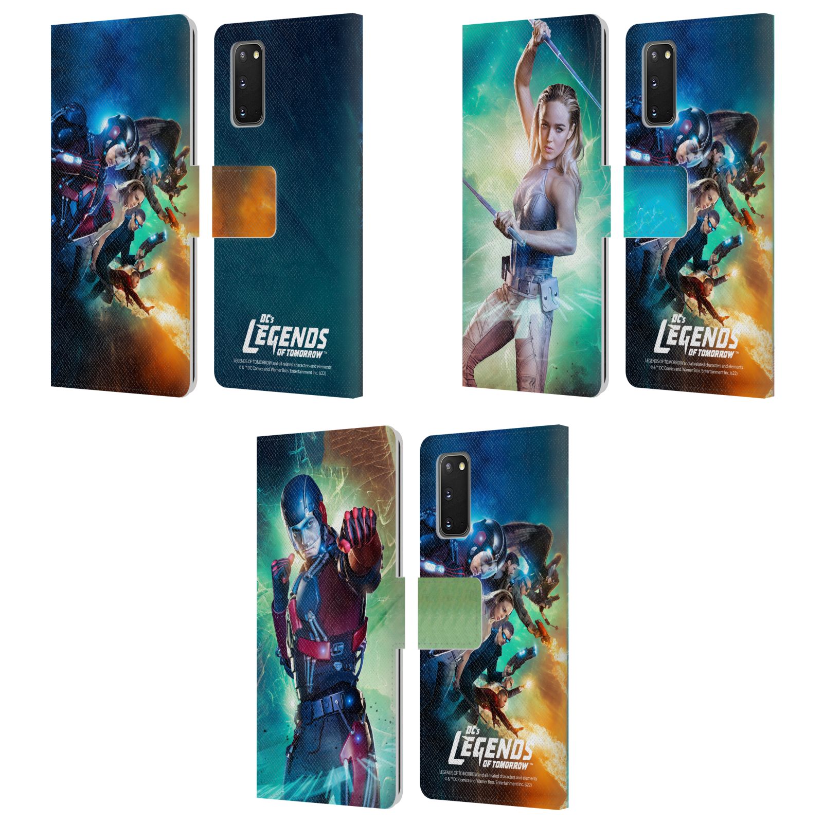 公式ライセンス Legends Of Tomorrow グラフィック レザー手帳型ウォレットタイプケース Samsung 電話 1 スマホケース 全機種対応 グッズ