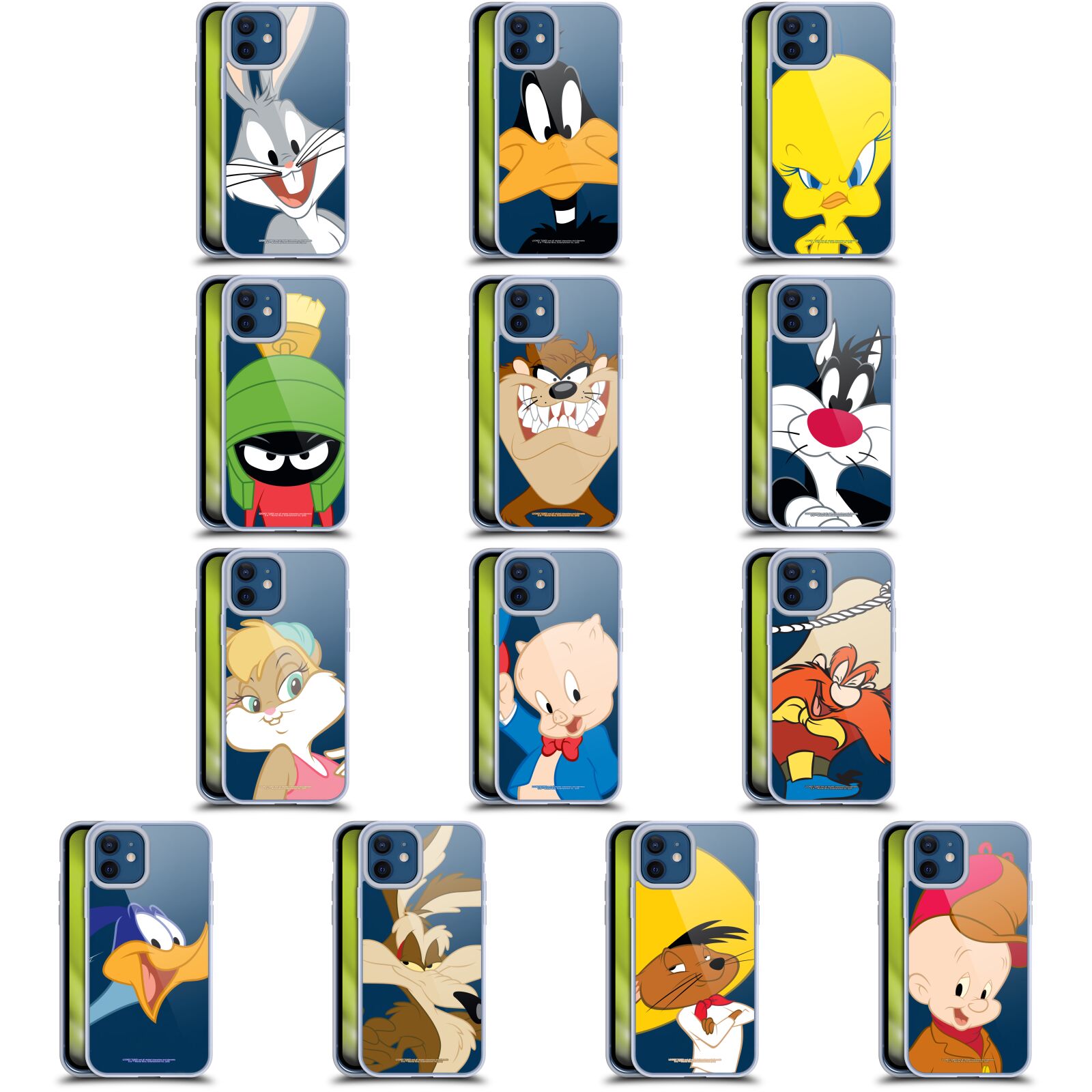 公式ライセンス Looney Tunes キャラクター ソフトジェルケース Apple iPhone 電話 ルーニーチューンズ ルーニー チューンズ ルーニー・チューンズ ワイリー・コヨーテ ワイリーコヨーテ グッズ