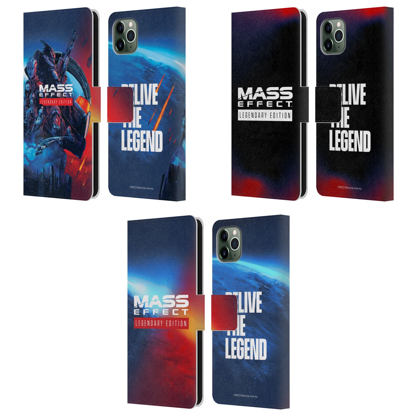 公式ライセンス EA Bioware Mass Effect レジェンダリー・グラフィックス レザー手帳型ウォレットタイプケース Apple iPhone 電話 スマホケース