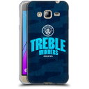 公式ライセンス Manchester City Man City FC 2023トレブル・ウィナーズ ソフトジェルケース Samsung 電話 3 マンチェスター・シティ マンチェスター シティ マンC UEFA サポーター サッカー サッカー部