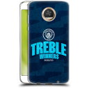 公式ライセンス Manchester City Man City FC 2023トレブル・ウィナーズ ソフトジェルケース Motorola 電話 2 マンチェスター・シティ マンチェスター シティ マンC UEFA サポーター サッカー サッカー部