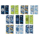 公式ライセンス Manchester City Man City FC カモフラージュ・バッジ レザー手帳型ウォレットタイプケース Samsung 電話 3 マンチェスター・シティ マンチェスター シティ マンC UEFA サポーター