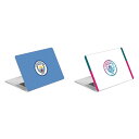 公式ライセンス Manchester City Man City FC 2021/22 バッジ・キット マット加工 ビニールステッカー スキン 転写シール Apple MacBook Air Pro 13 - 16 マンC UEFA サッカー