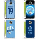 公式ライセンス Manchester City Man City FC 2019チャンピオンズ ソフトジェルケース Motorola 電話 2 マンチェスター・シティ マンチェスター シティ マンC UEFA サポーター サッカー サッカー部 グッズ