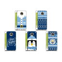公式ライセンス Manchester City Man City FC クリスマス ソフトジェルケース Motorola 電話 2 マンチェスター・シティ マンチェスター シティ マンC UEFA サポーター サッカー サッカー部 フットサル