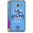 公式ライセンス Manchester City Man City FC David Silva 10 Years ソフトジェルケース Samsung 電話 3 マンチェスター・シティ マンチェスター シティ マンC UEFA サポーター サッカー サッカー部 フットサル