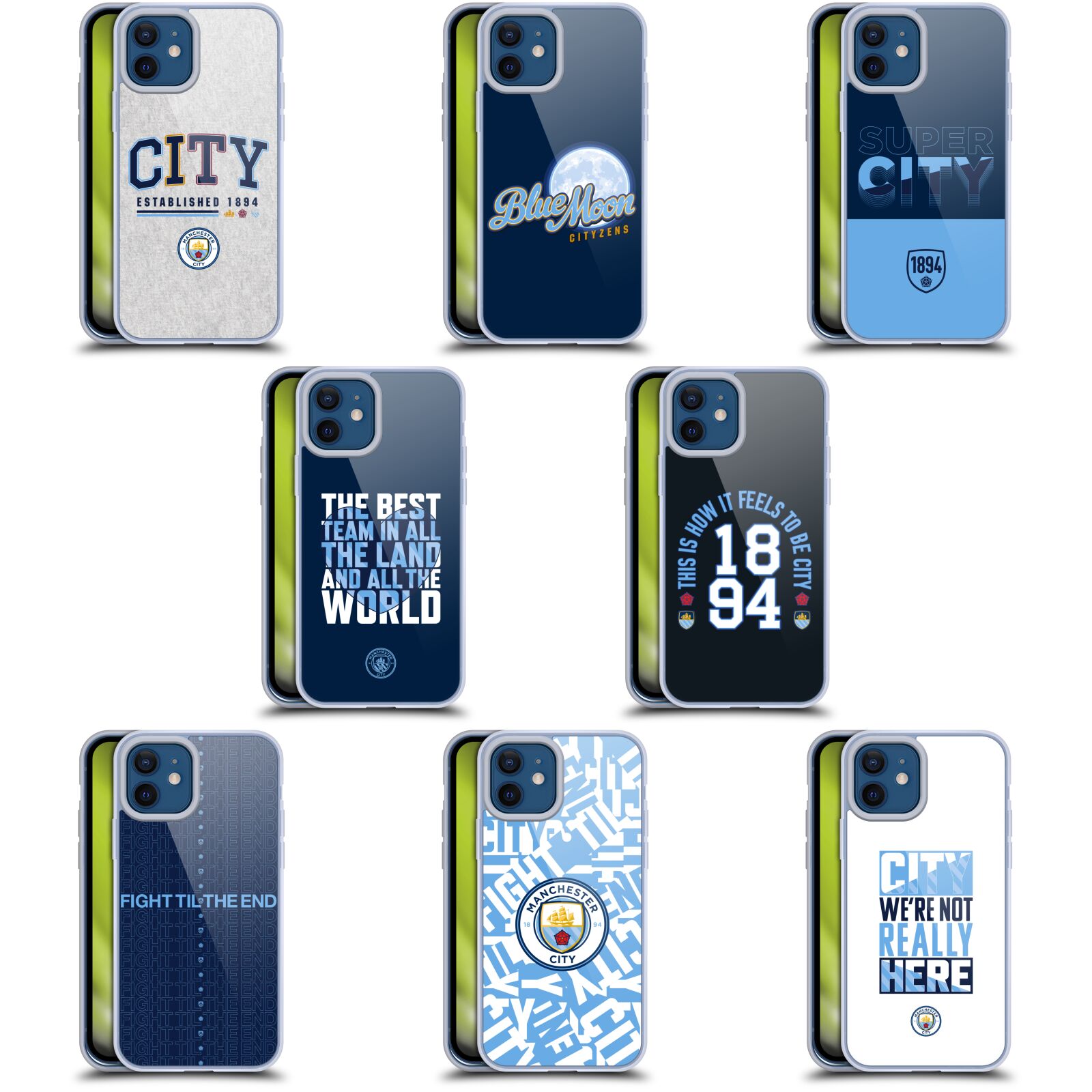 公式ライセンス Manchester City Man City FC グラフィック ソフトジェルケース Apple iPhone 電話 マンチェスター・シティ マンチェスター シティ マンC UEFA サポーター サッカー サッカー部…