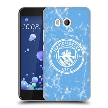 送料無料 オフィシャルMANCHESTER CITY MAN CITY FC 2017/18 マーブル・バッジ ハードバックケース HTC 電話 1【楽天海外直送】