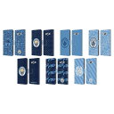 公式ライセンス Manchester City Man City FC パターン レザー手帳型ウォレットタイプケース Samsung 電話 3 マンチェスター・シティ マンチェスター シティ マンC UEFA サポーター サッカー サッカー部