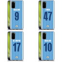 公式ライセンス Manchester City Man City FC 2023/24 プレイヤーズ・ホームキット ソフトジェルケース Samsung 電話 1 マンチェスター・シティ マンチェスター シティ マンC UEFA サポーター サッカー