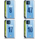 公式ライセンス Manchester City Man City FC 2023/24 プレイヤーズ ホームキット ソフトジェルケース Apple iPhone 電話 マンチェスター シティ マンチェスター シティ マンC UEFA サポーター サッカー