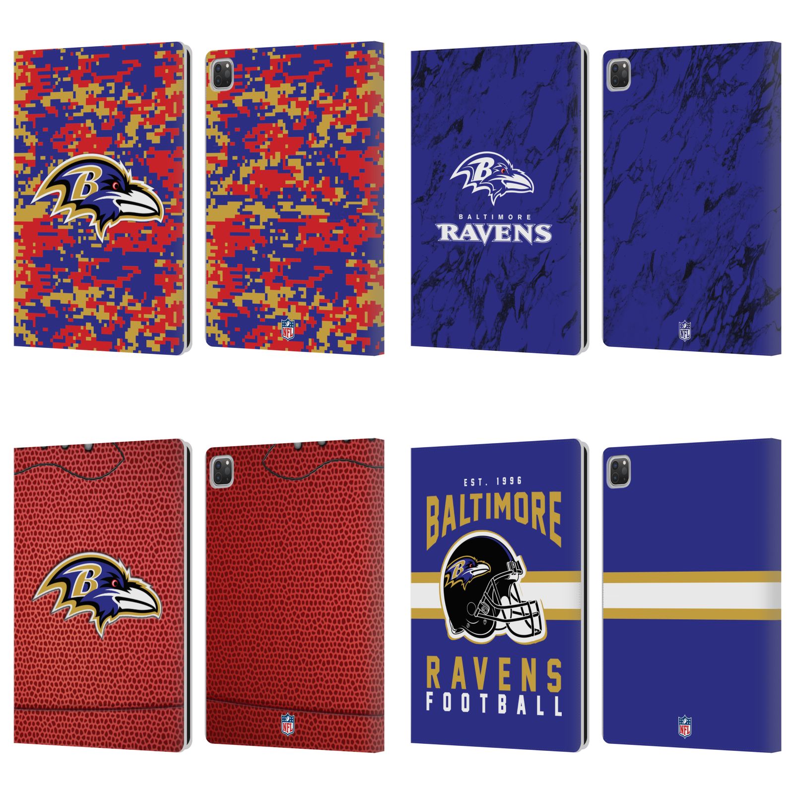 公式ライセンス NFL Baltimore Ravens Graphics レザー手帳型ウォレットタイプケース Apple iPad スマホケース 全機種対応 グッズ アイパッドケース タブレットカバー ハードケース 自立スタンド 革