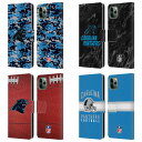 公式ライセンス NFL Carolina Panthers Graphics レザー手帳型ウォレットタイプケース Apple iPhone 電話 スマホケース 全機種対応 グッズ