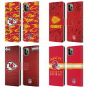 公式ライセンス NFL Kansas City Chiefs Graphics レザー手帳型ウォレットタイプケース Apple iPhone 電話 スマホケース 全機種対応 グッズ