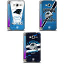 公式ライセンス NFL Carolina Panthers Logo Art ソフトジェルケース Samsung 電話 3 スマホケース 全機種対応 グッズ ワイヤレス充電 対応 Qiワイヤレス充電 Qi充電