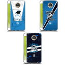 公式ライセンス NFL Carolina Panthers Logo Art ソフトジェルケース Motorola 電話 スマホケース 全機種対応 グッズ ワイヤレス充電 対応 Qiワイヤレス充電 Qi充電