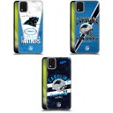 公式ライセンス NFL Carolina Panthers Logo Art ソフトジェルケース LG 電話 スマホケース 全機種対応 グッズ ワイヤレス充電 対応 Qiワイヤレス充電 Qi充電