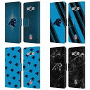 公式ライセンス NFL Carolina Panthers Artwork レザー手帳型ウォレットタイプケース Samsung 電話 3 スマホケース 全機種対応 グッズ