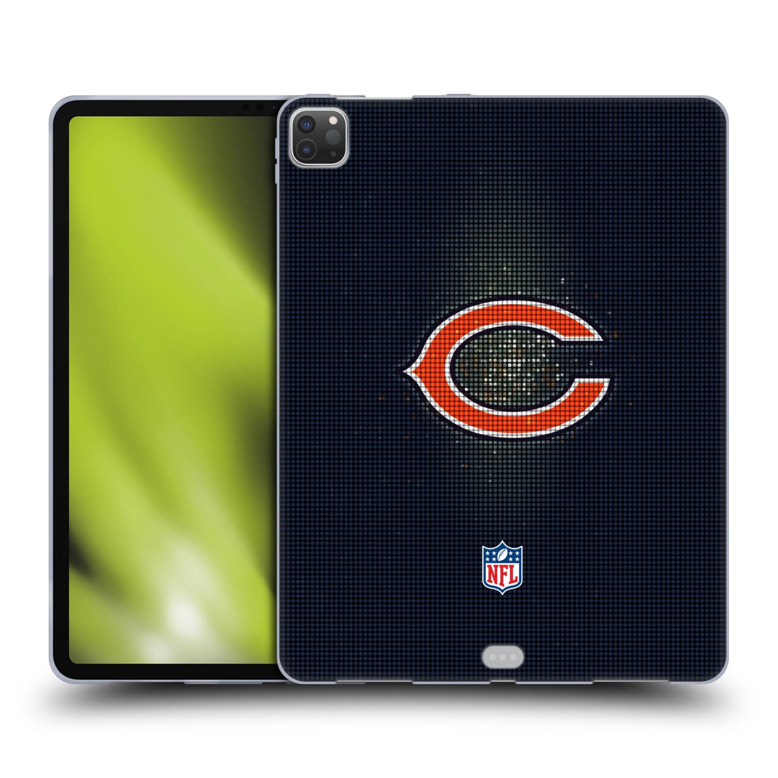 公式ライセンス NFL Chicago Bears Artwork ソフトジェルケース Apple Kindle スマホケース