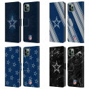 公式ライセンス NFL Dallas Cowboys Artwork レザー手帳型ウォレットタイプケース Apple iPhone 電話 スマホケース 全機種対応 グッズ