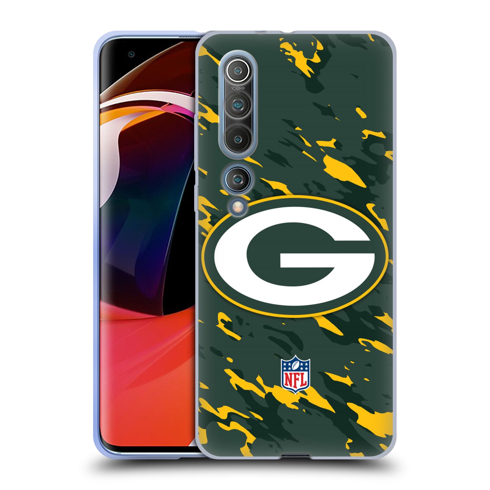 公式ライセンス NFL グリーンベイ・パッカーズ ロゴ ソフトジェルケース Xiaomi 電話 スマホケース