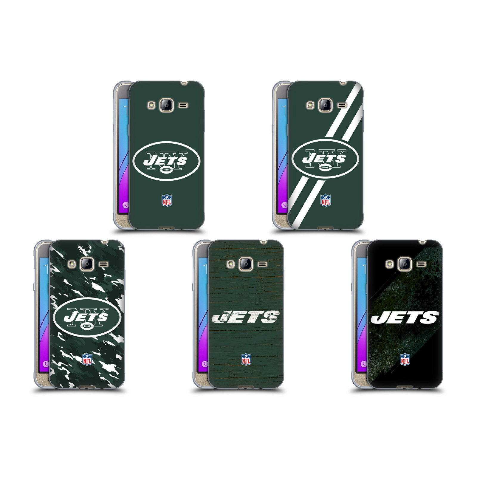公式ライセンス NFL ニューヨーク・ジェッツ ロゴ ソフトジェルケース Samsung 電話 3 スマホケース 全機種対応 グッズ ワイヤレス充電 対応 Qiワイヤレス充電 Qi充電