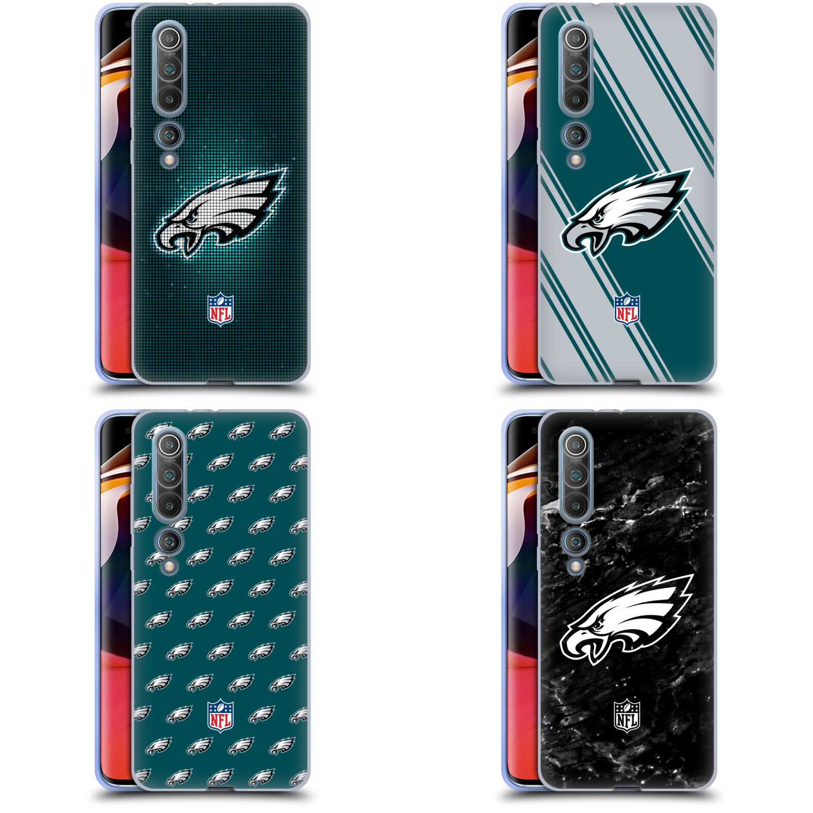 公式ライセンス NFL Philadelphia Eagles Artwork ソフトジェルケース Xiaomi 電話 スマホケース