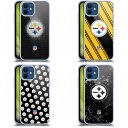 公式ライセンス NFL Pittsburgh Steelers Artwork ソフトジェルケース Apple iPhone 電話 スマホケース 全機種対応 グッズ ワイヤレス充電 対応 Qiワイヤレス充電 Qi充電