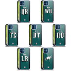 公式ライセンス NFL フィラデルフィア・イーグルス・ポジション＆ロゴ ソフトジェルケース Apple iPhone 電話 スマホケース 全機種対応 グッズ ワイヤレス充電 対応 Qiワイヤレス充電 Qi充電