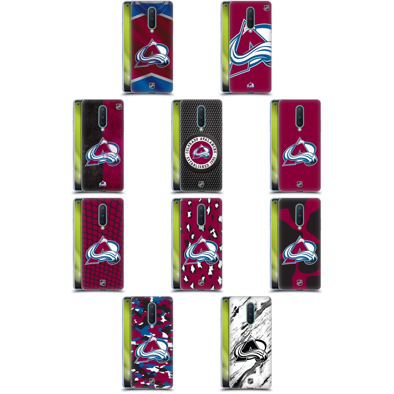 公式ライセンス NHL コロラド・アヴァランチ ソフトジェルケース Google Oneplus 電話 スマホケース 全機種対応 グッズ ワイヤレス充電 対応 Qiワイヤレス充電 Qi充電