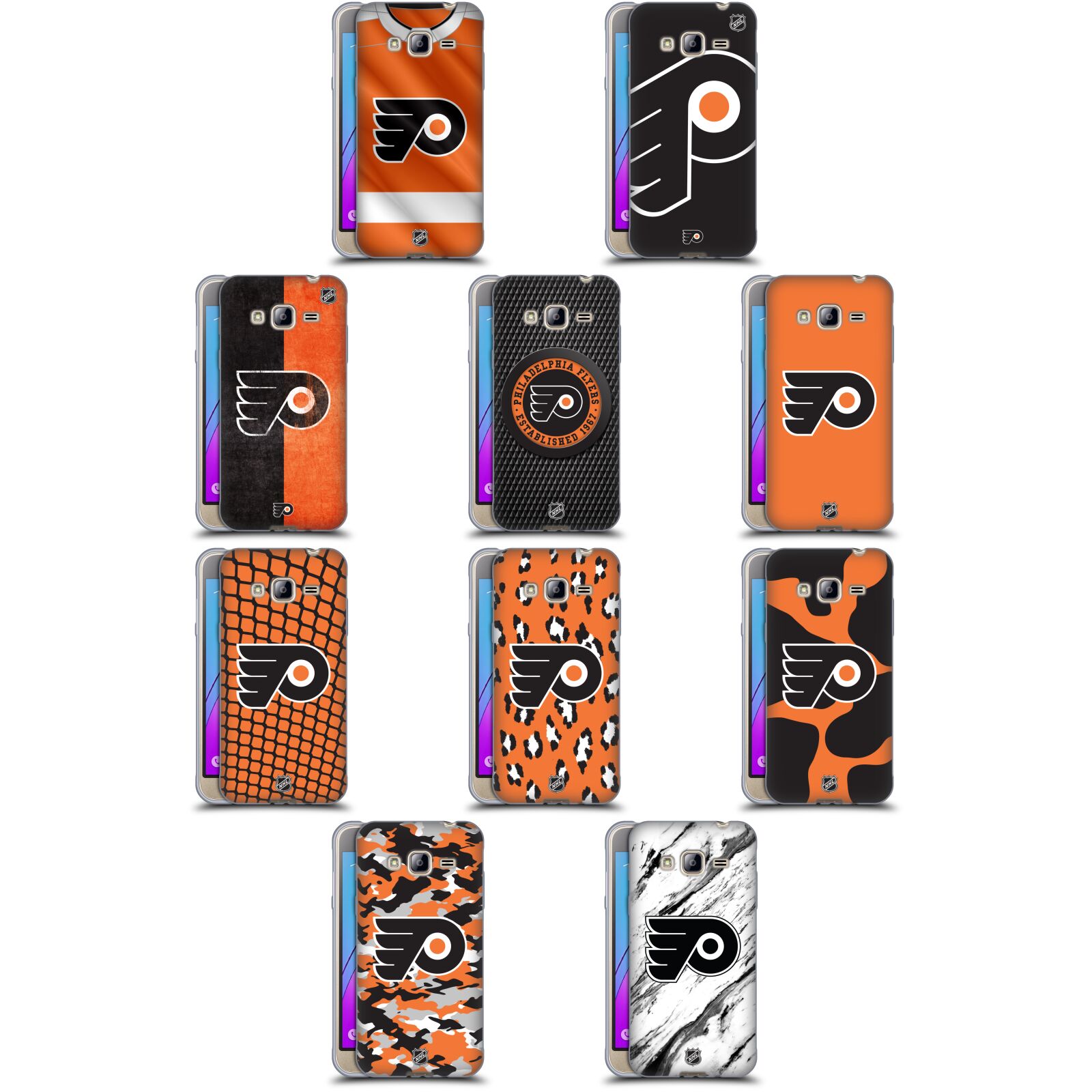 公式ライセンス NHL フィラデルフィア・フライヤーズ ソフトジェルケース Samsung 電話 3 スマホケース 全機種対応 グッズ ワイヤレス充電 対応 Qiワイヤレス充電 Qi充電