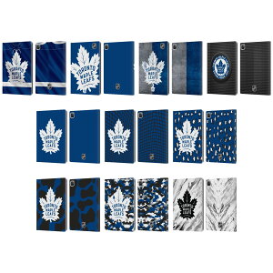 公式ライセンス NHL トロント・メイプルリーフス レザー手帳型ウォレットタイプケース Apple iPad スマホケース 全機種対応 グッズ アイパッドケース タブレットカバー ハードケース 2つ折り