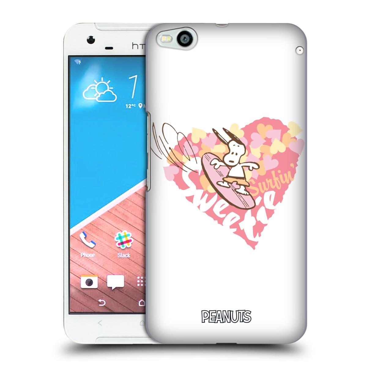 送料無料 オフィシャル PEANUTS BEACH BUM SNOOPY ハードバックケース HTC 電話 2