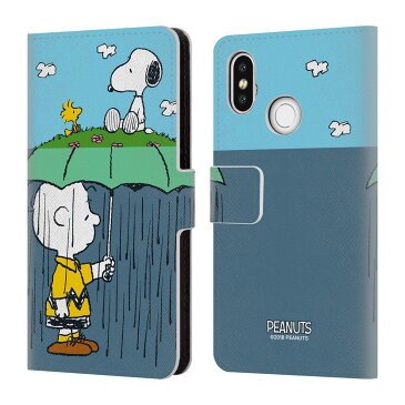 送料無料 オフィシャル PEANUTS ハーフ＆ラフ レザー手帳型ウォレットタイプケース XIAOMI 電話【楽天海外直送】