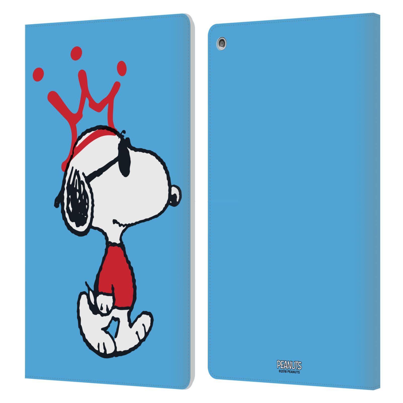 公式ライセンス Peanuts The Many Faces Of Snoopy レザー手帳型ウォレットタイプケース Amazon Fire スマホケース